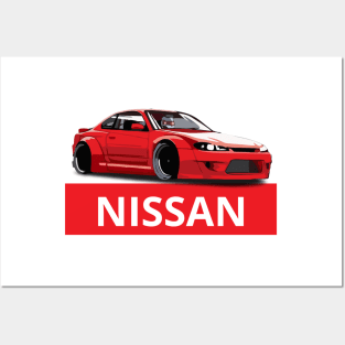 Nissan Silvia Posters and Art